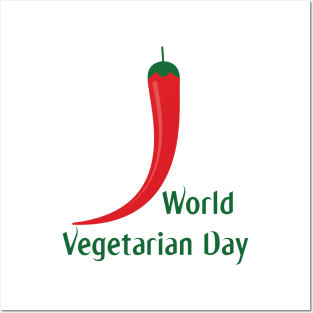 World Vegetarian Day Posters and Art